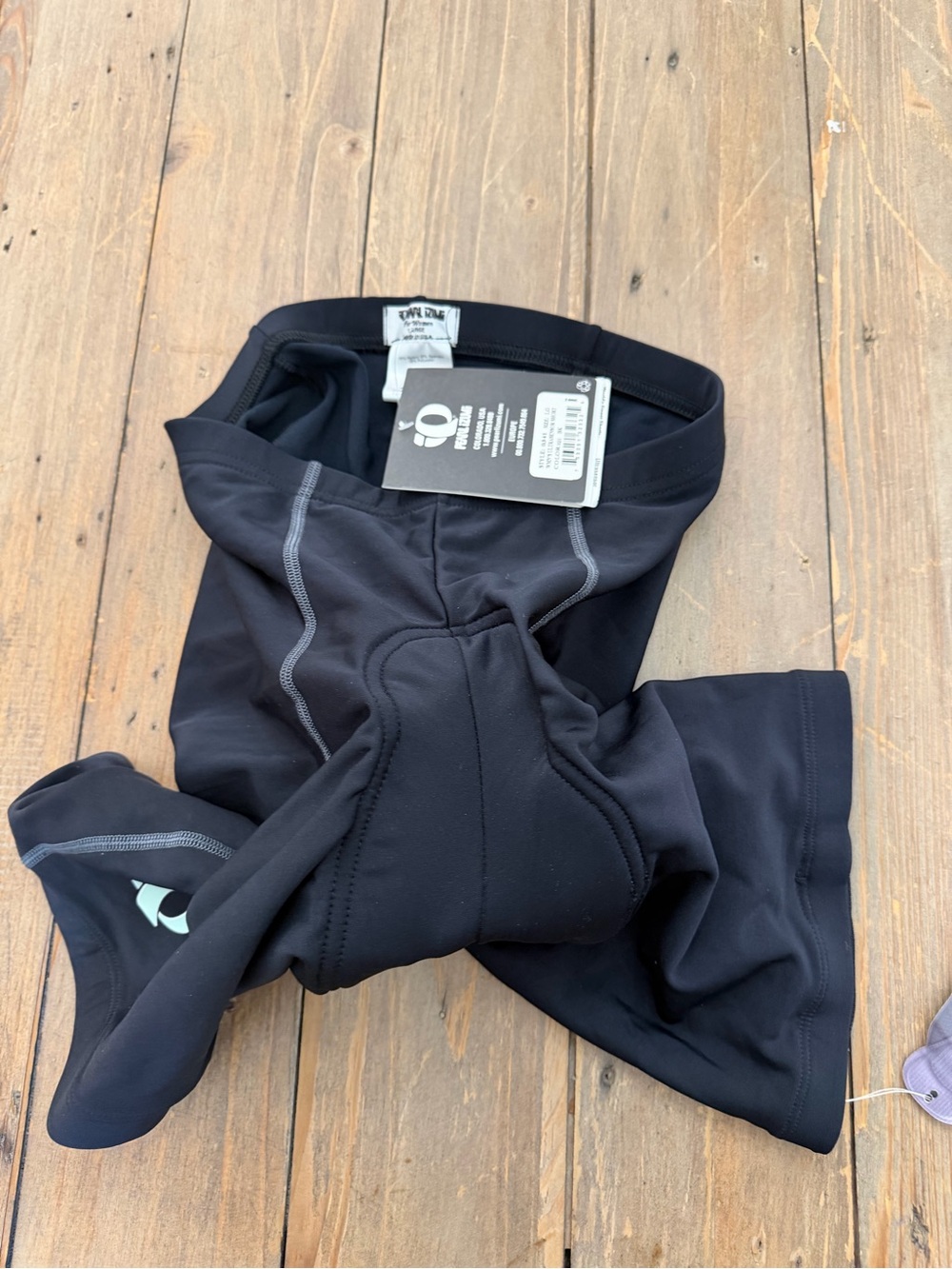 Pearl Izumi NWT women’s padded ultrasensor biking shorts LG  athletic marathon - Picture 2 of 7